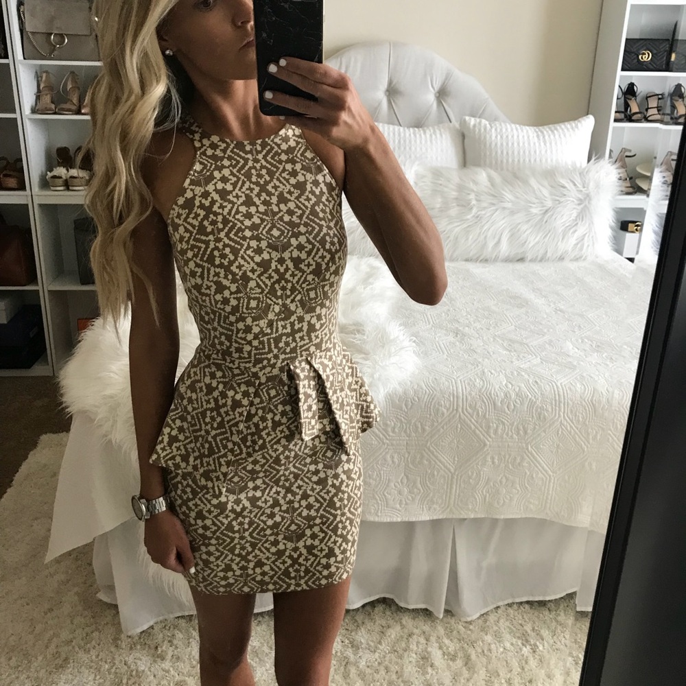 Peplum Dress